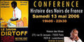 affiche de la conférence à la maison des Mines. Editins Menaybuc